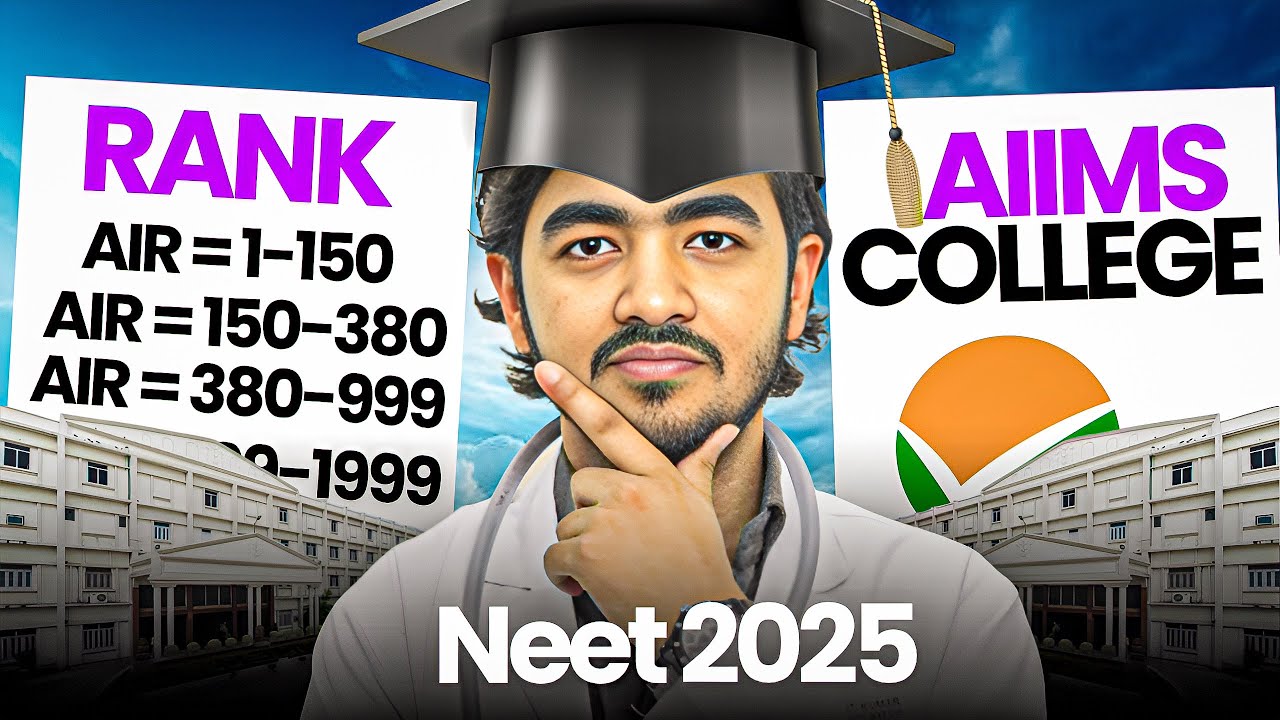AIIMS cutoff for NEET 2025/2026🤯| Category wise rank vs marks| Neet 2025 counselling