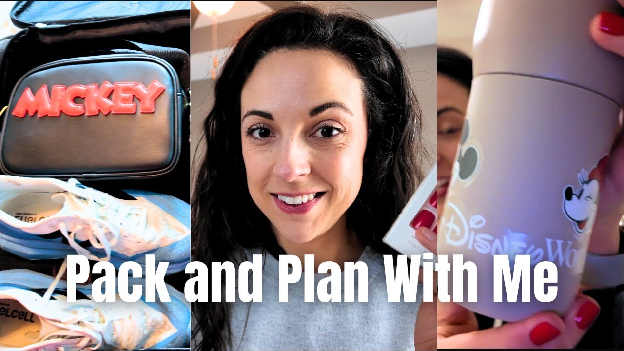 Pack and Plan with me-florida weekend, disney, half marathon