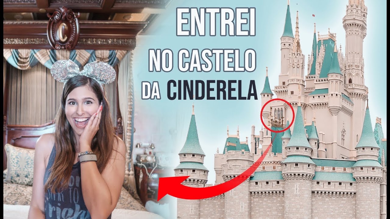 Entrei No Castelo Da Cinderela! Lá Dentro É Impressionante!