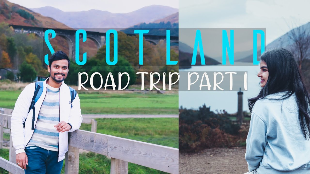 SCOTLAND Road Trip Part I | Harry Potter Bridge | Chalet Stay | Driving in Scottish Highlands