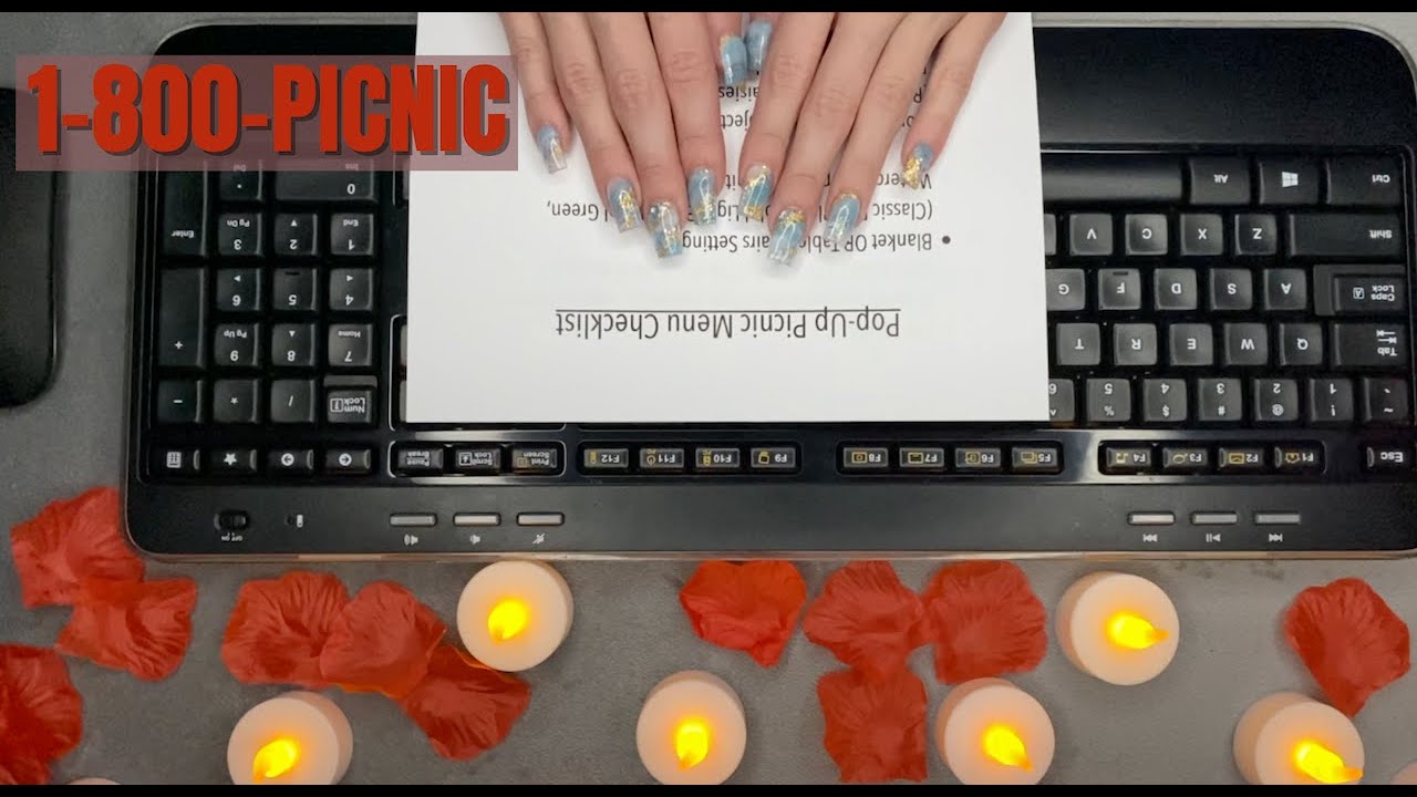 [ASMR] Pop-Up Picnic Hotline RP | Typing| Soft Spoken