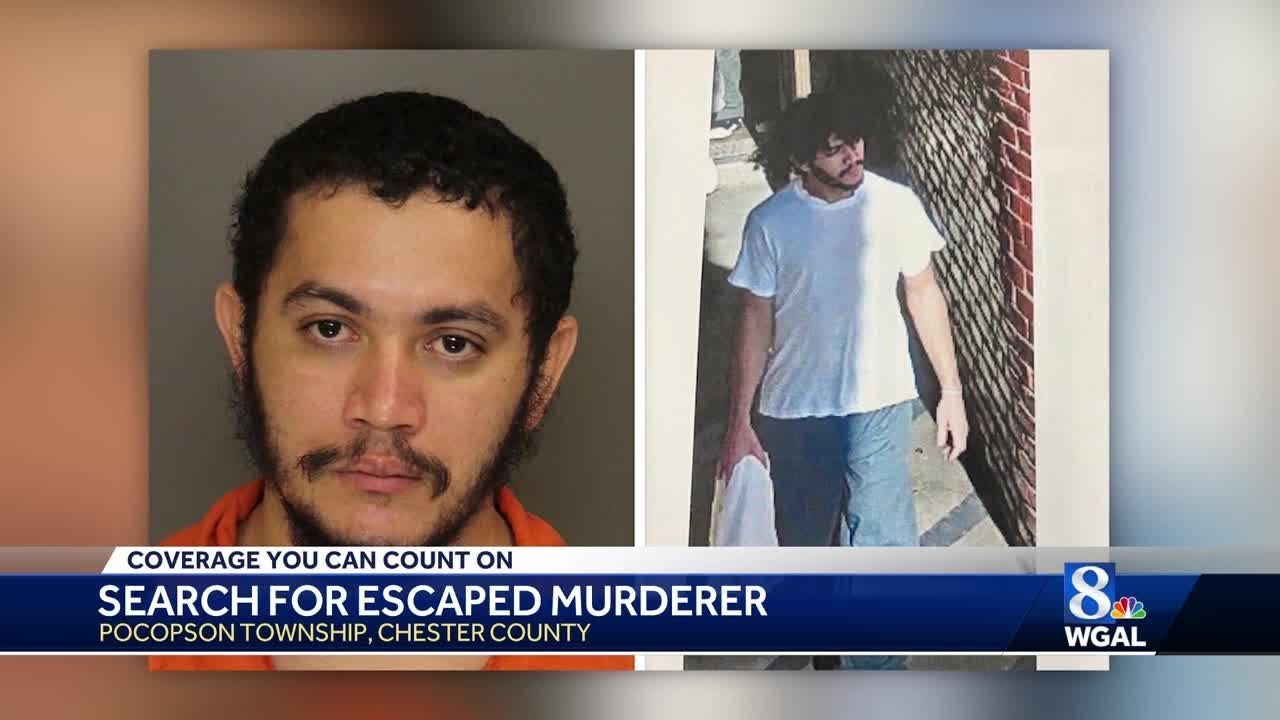 Helicopters blare message from escapee's mother, urging him to surrender