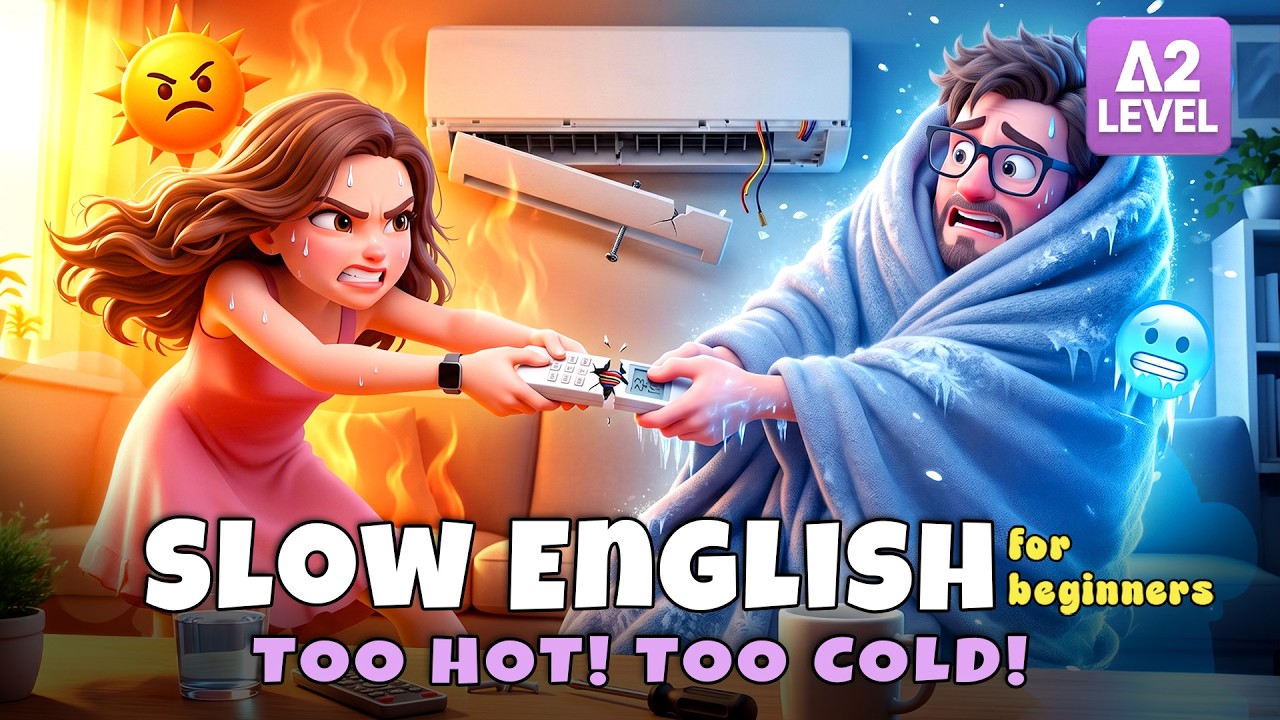 This Summer Started A Family Fight! | Slow English Listening (A2)