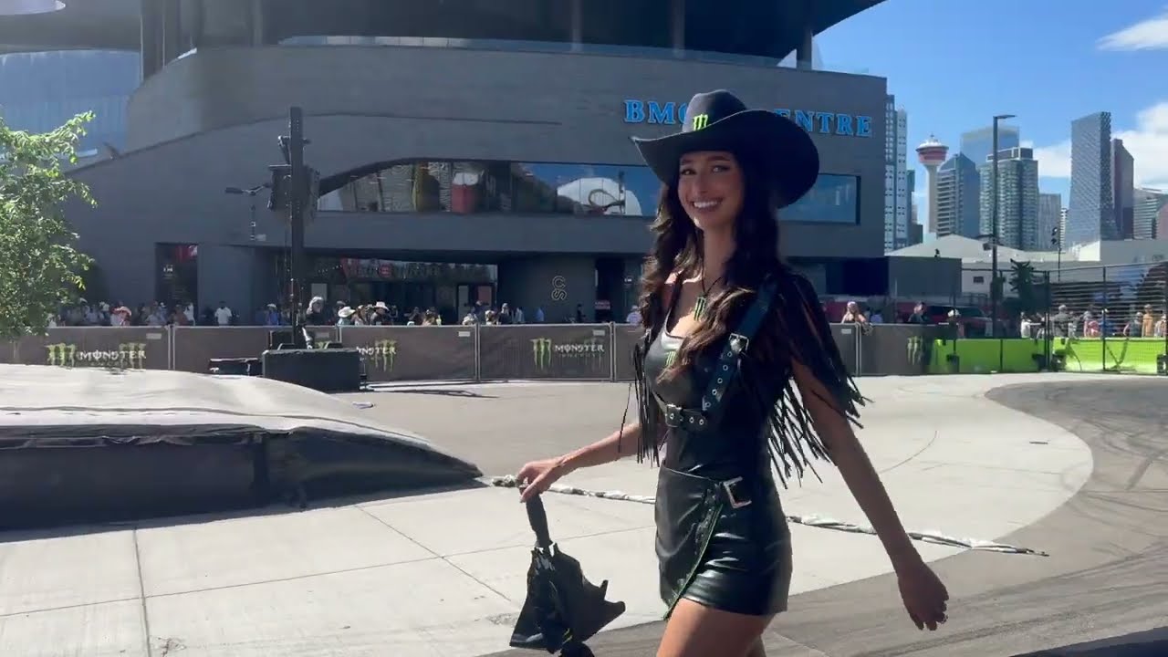 CALGARY STAMPEDE FREESTYLE MOTOCROS & STREET BIKES ADRENALINE THRILLS AT MONSTER ENERGY COMPOUND