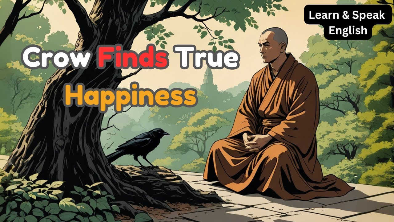 The Crow Who Found Happiness: A Life-Changing Story | English Story For Listening