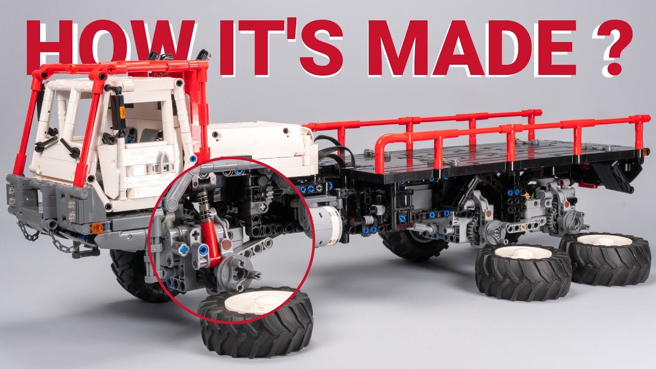 Как я спроектировал Foremost Delta 6x6 из LEGO Technic