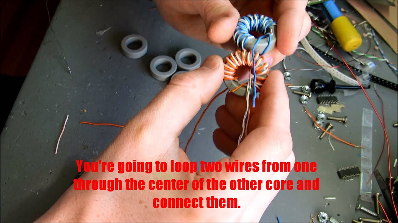Winding DRSSTC PRIMARY Feedback Current Transformers
