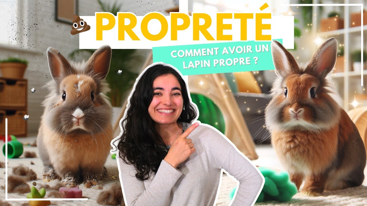 STOP les cacas et les pipis 💩 Comment avoir un lapin propre ?✨