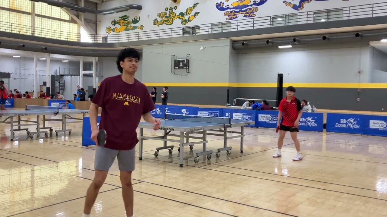 Practice match with Sowmik Garishakurti