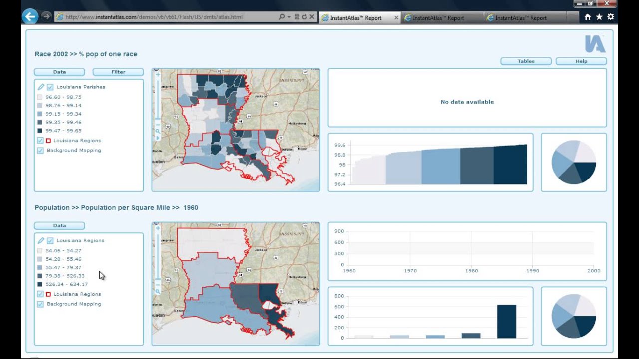 Video Tutorial 3 | How to use the Double Map Time Series Flash Template