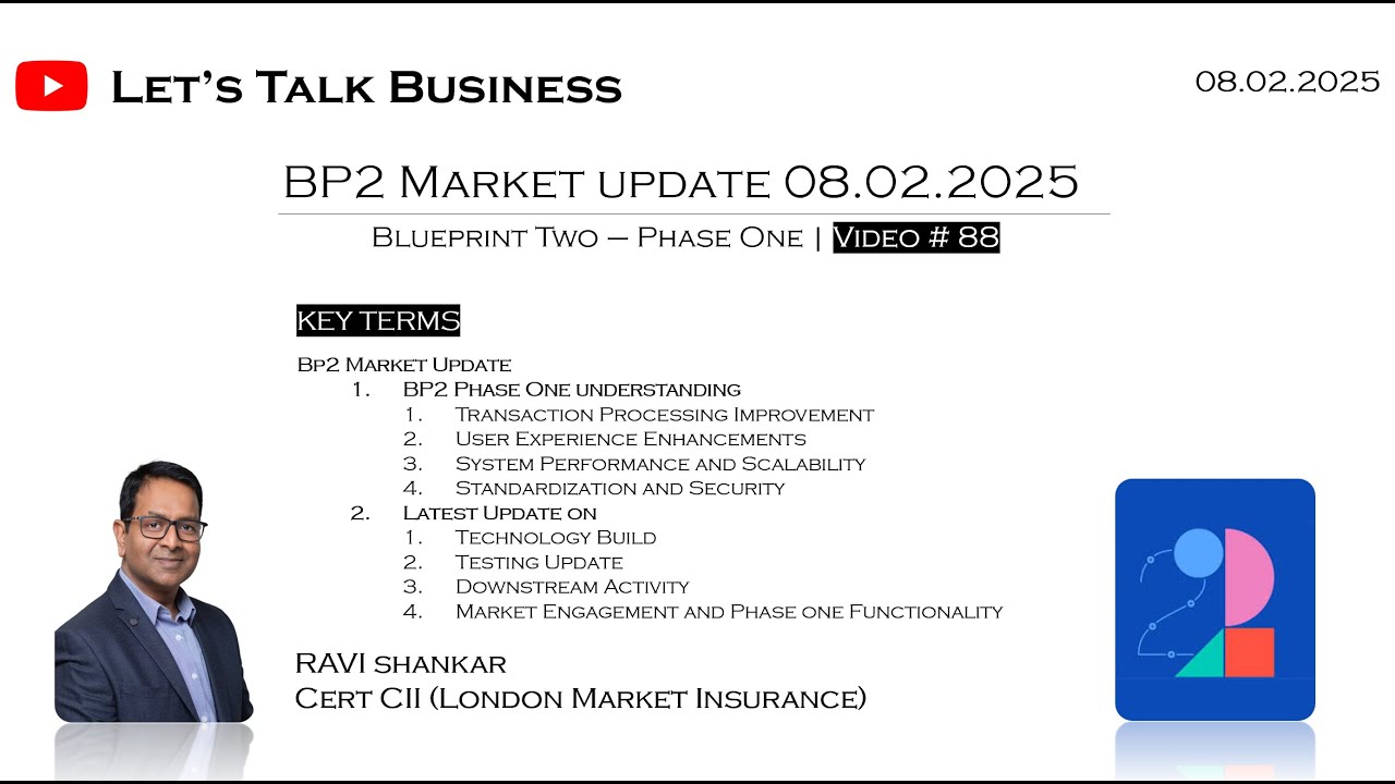 Lloyd's Blueprint Two Phase One Market Update 08.02.2025