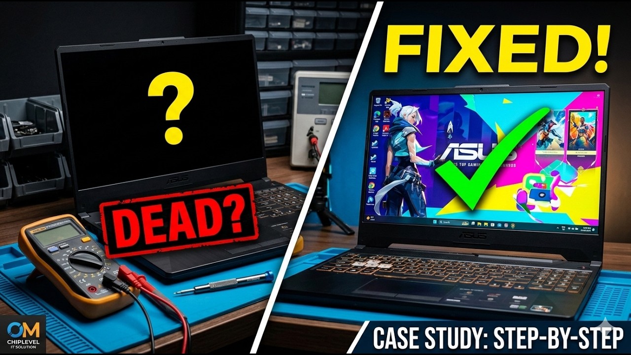 ASUS TUF Gaming: Нет изображения на экране | Пошаговое решение (пример из практики)