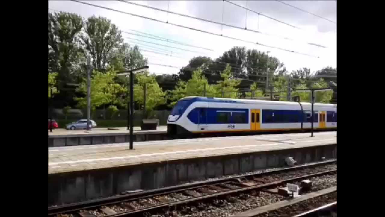 Bussen en Treinen op Station Dordrecht 18-06-2015