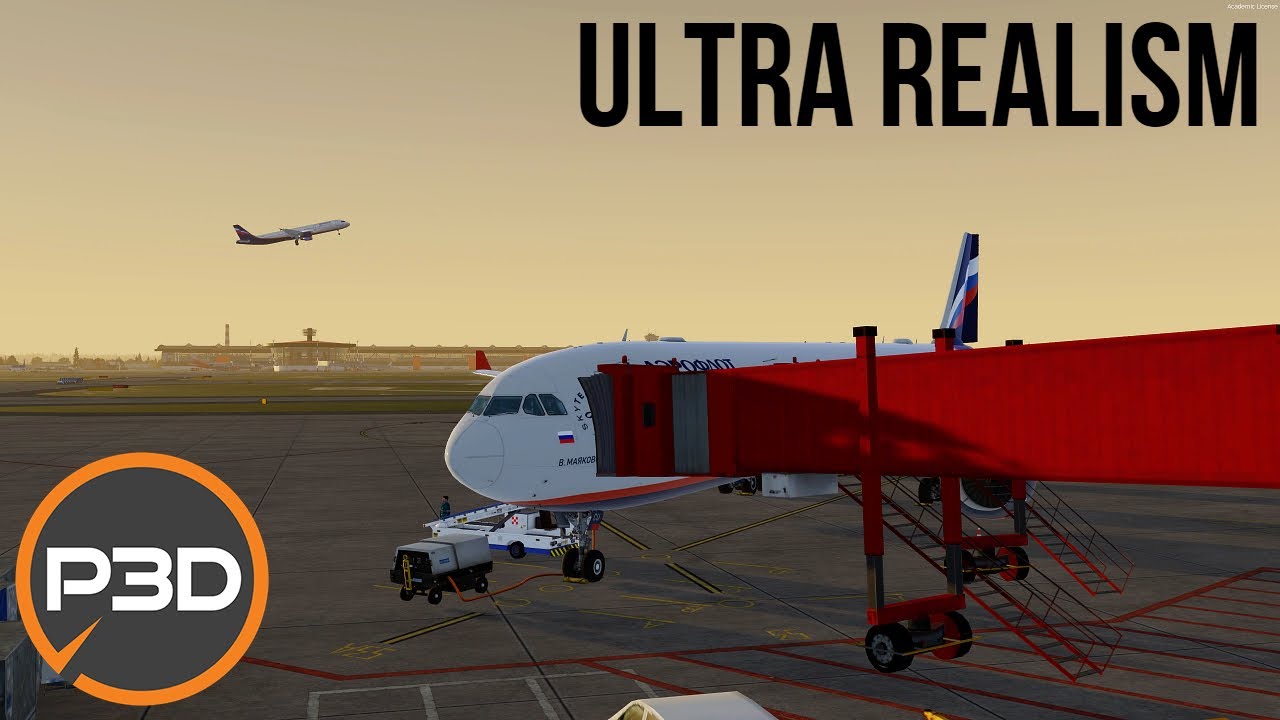 [P3D V5] Stunning Flight from Moscow to Malé