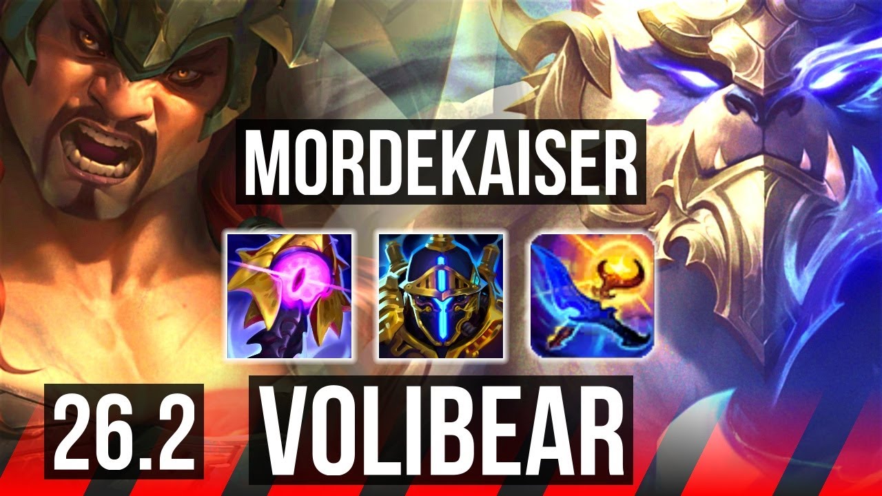 MORDEKAISER vs VOLIBEAR (TOP) | KR Master | 26.2