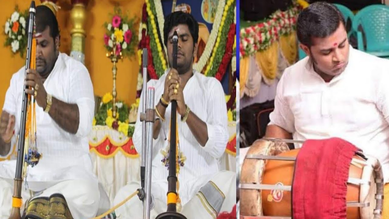 RAAGASUDHARASA RAGAM ANDHOLIKA #Nadhaswaram Nemmara Brothers Thavil Ganesh Thavil Manohar