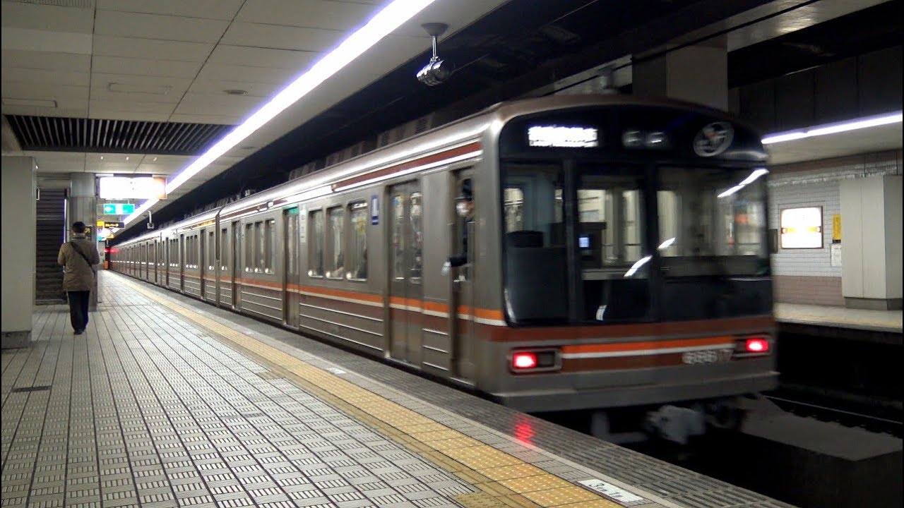 【4K】大阪メトロ堺筋線66系更新車(05号編成 日立IGBT-VVVF)、66系(東芝IGBT-VVVF)、阪急電鉄1300系、7300系、8300系 到着・発車シーン集