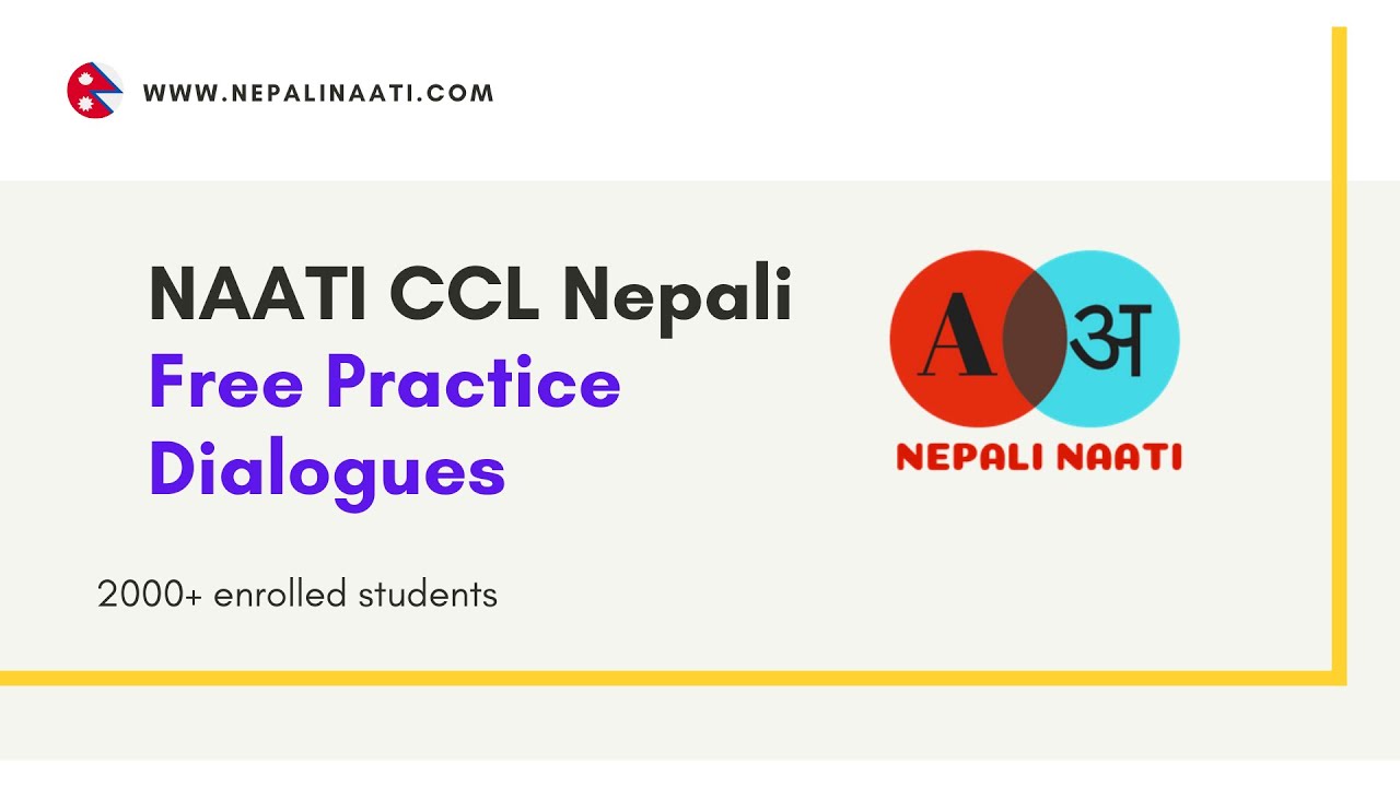 Free Nepali NAATI CCL Dialogue