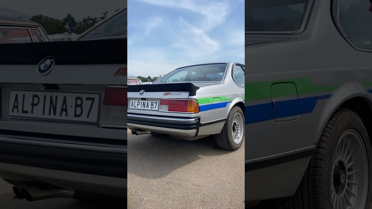 BMW Alpina B7 Turbo🍾 #bmw #alpina #bmw6 #classiccars #retrocar #vintagecars #retro #ретроавто #бмв