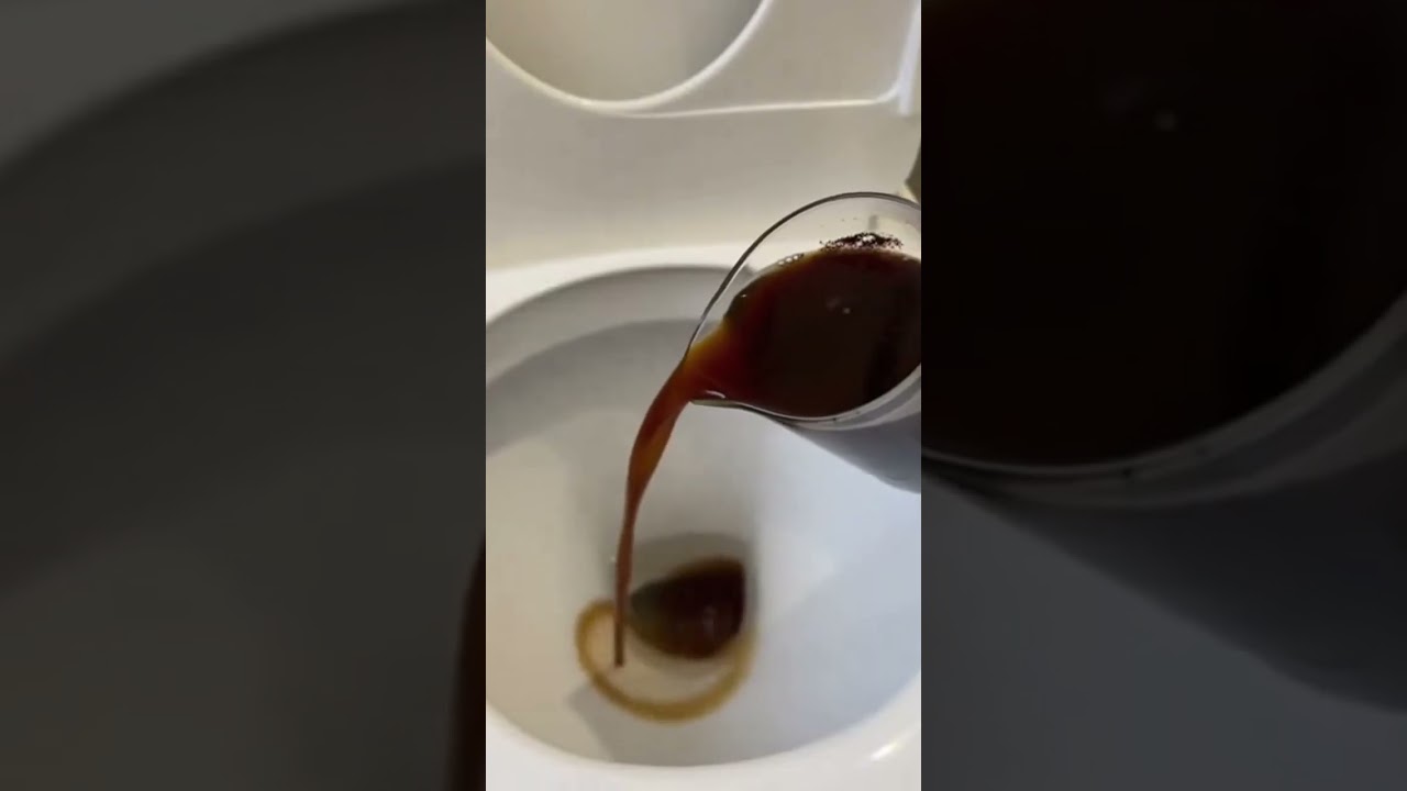 Pourquoi vous devez verser du marc de caf&eacute; dans les toilettes