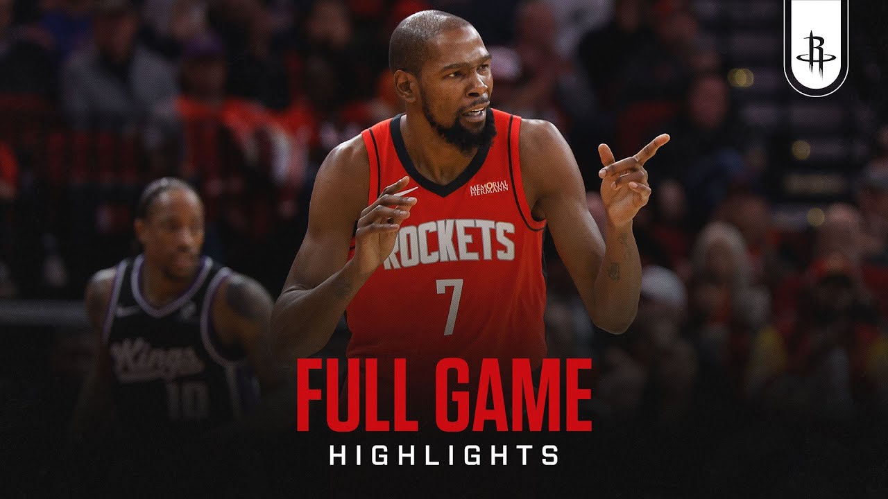 Houston Rockets Highlights vs. Sacramento Kings