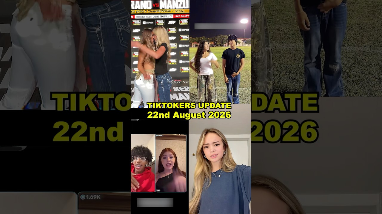 Новости TikTok за 22 августа 2026 года &mdash; Presley Faith, Txunamy и Natalie Reynolds 👀 #shorts