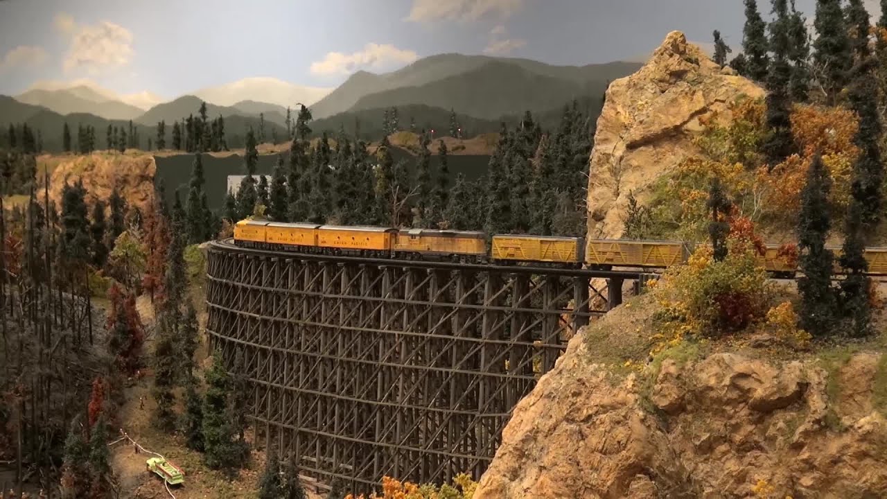 Union Pacific Cattle Train at the Colorado Model Railroad Museum