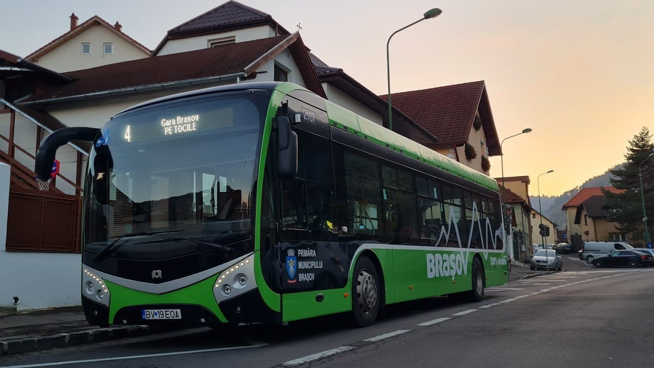Noiembrie 2022 | Călătorie cu SOR NS 12 #2107 pe linia 4