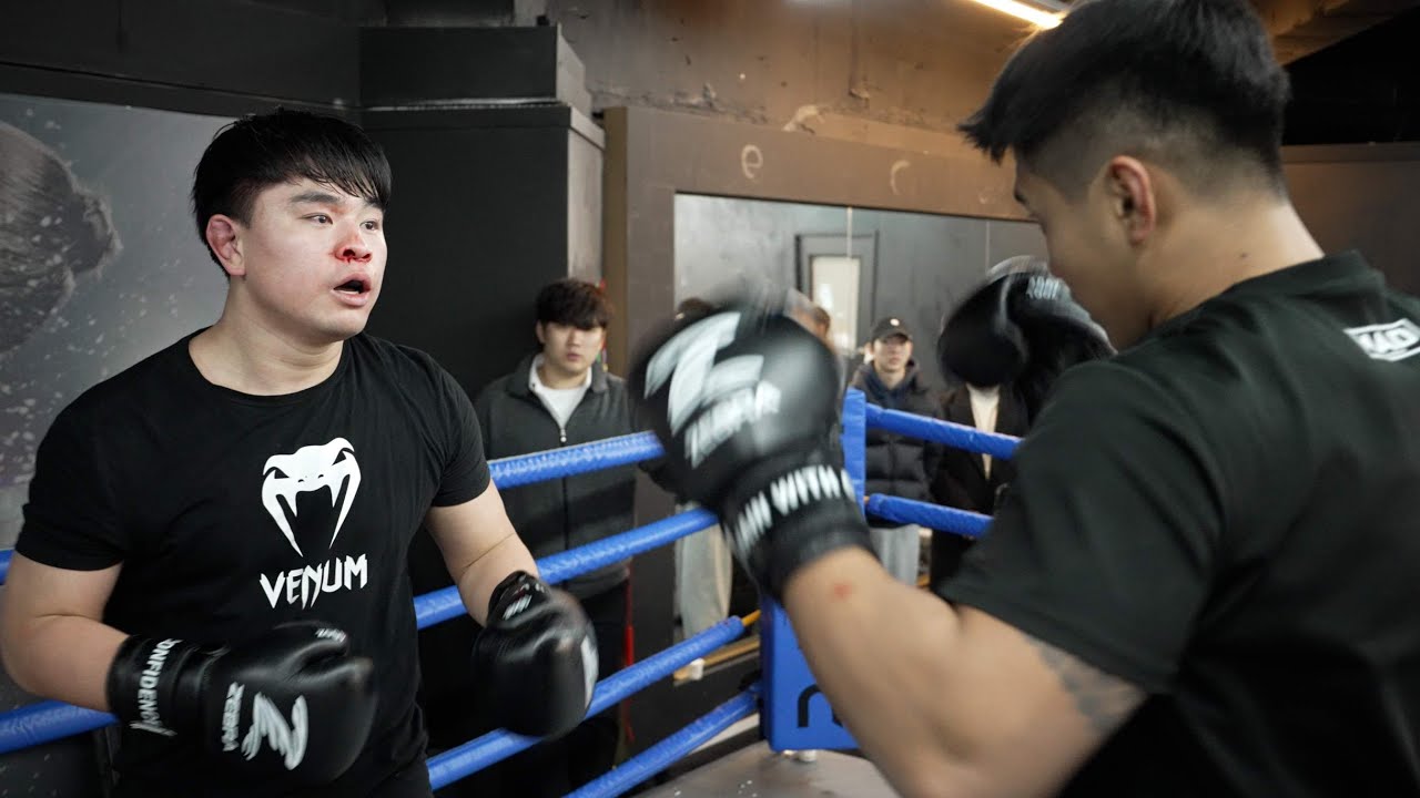 [상남자풀스파링] 노스코리아 킬러 황정욱 VS 탈북파이터 장정혁