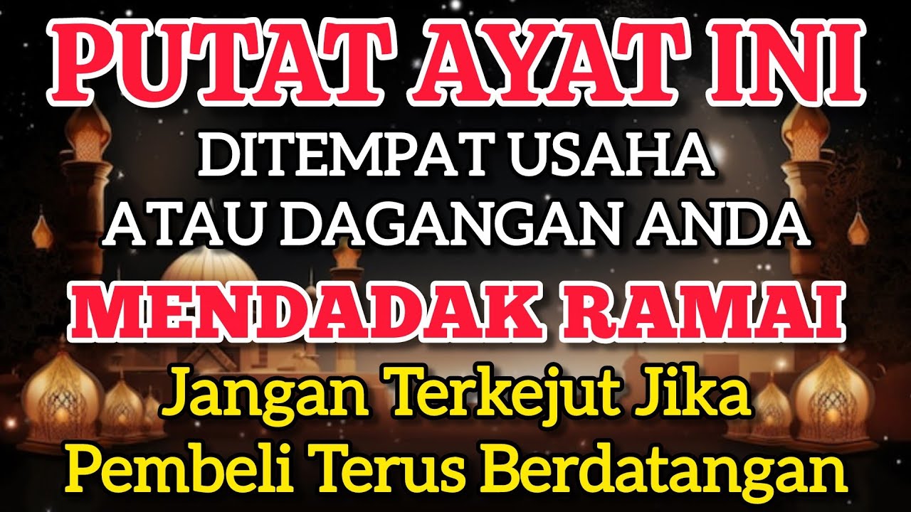 BISMILLAH KUN FAYAKUN 🤲🤲 SIAP SIAP USAHAMU KEBANJIRAN PEMBELI RIBUAN ORANG AKAN MEMBORONG DAGANGANMU