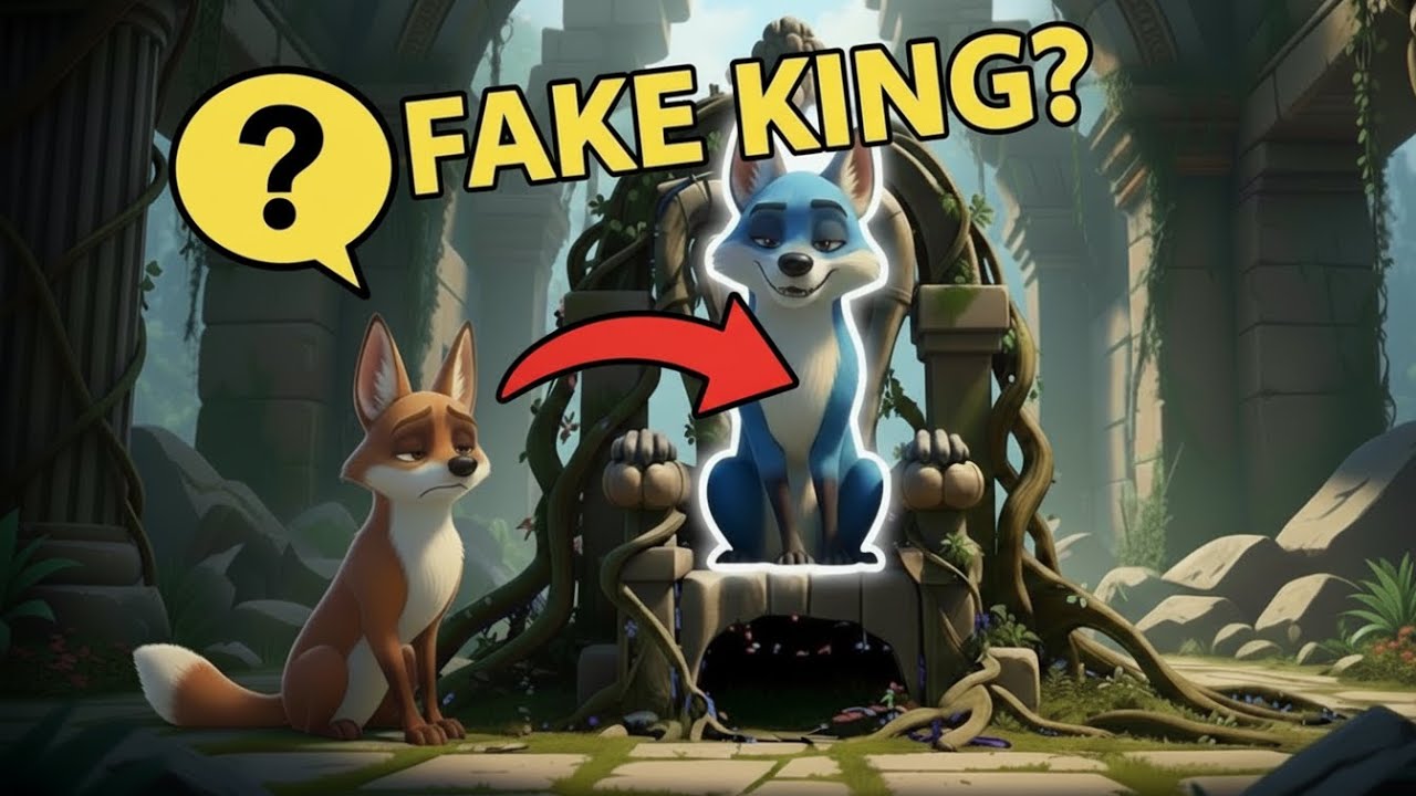 The Blue Jackal | Panchatantra Moral Stories for Kids | Animated Movie