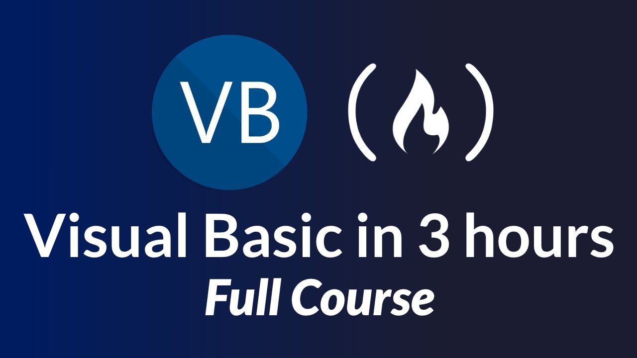 Visual Basic (VB.NET) &ndash; Full Course for Beginners