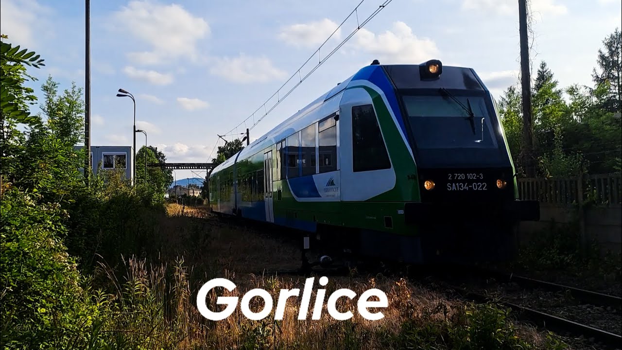 Pociąg Regio z Rzeszowa do Gorlic i IC Bieszczady