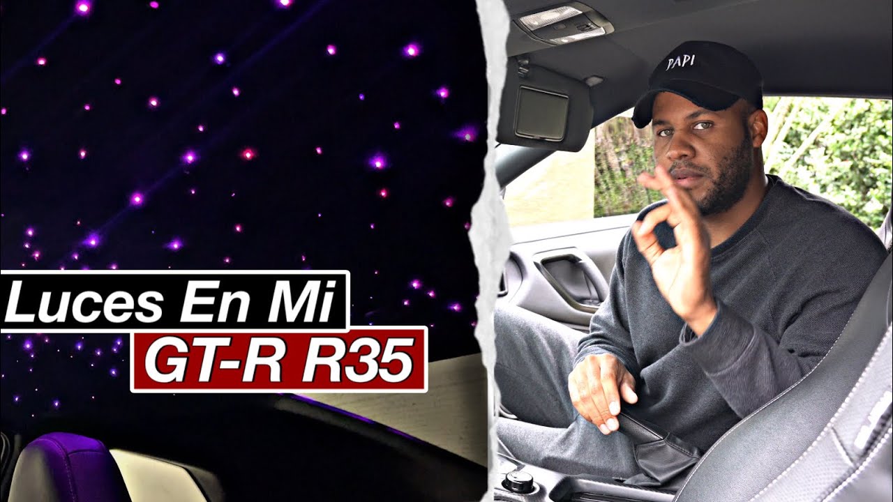 PONGO Luces en el techo de mi Nissan GTR, como ponerle luces al techo de mi carro | Erking