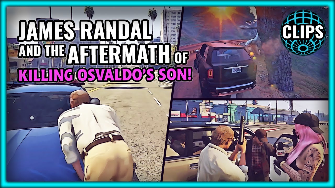 JAMES RANDAL & THE AFTERMATH OF KILLING OSVALDO'S SON! SHOOTS OSVALDO TWICE WITH A TEC-9!