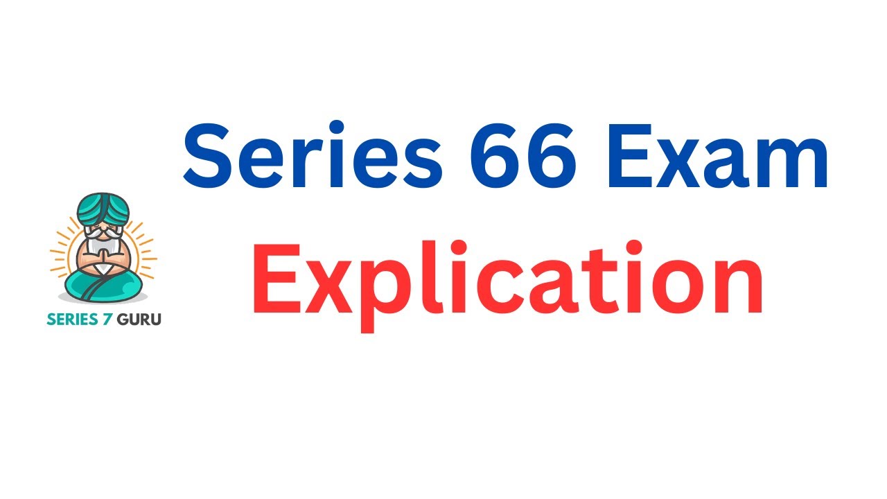 Series 66 Exam Test Specifications Explication Taxation, AMT, Retirement Plans, and UTMA.