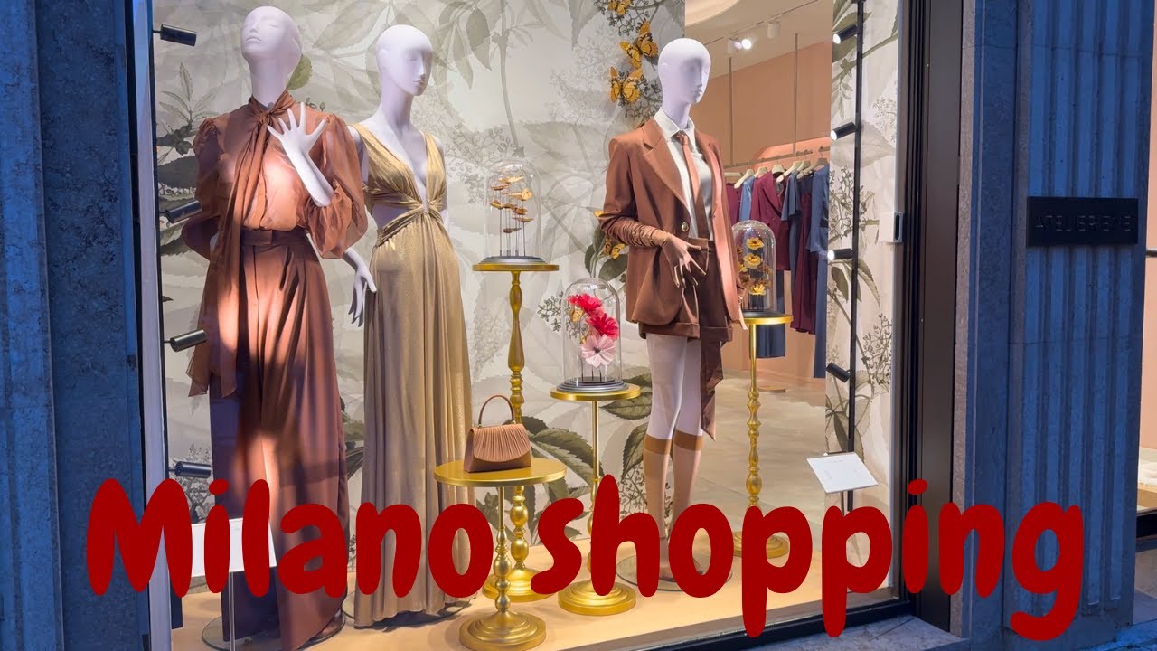 Shopping in Milan 🇮🇹 | Top Italian Luxury Brands & Best Malls