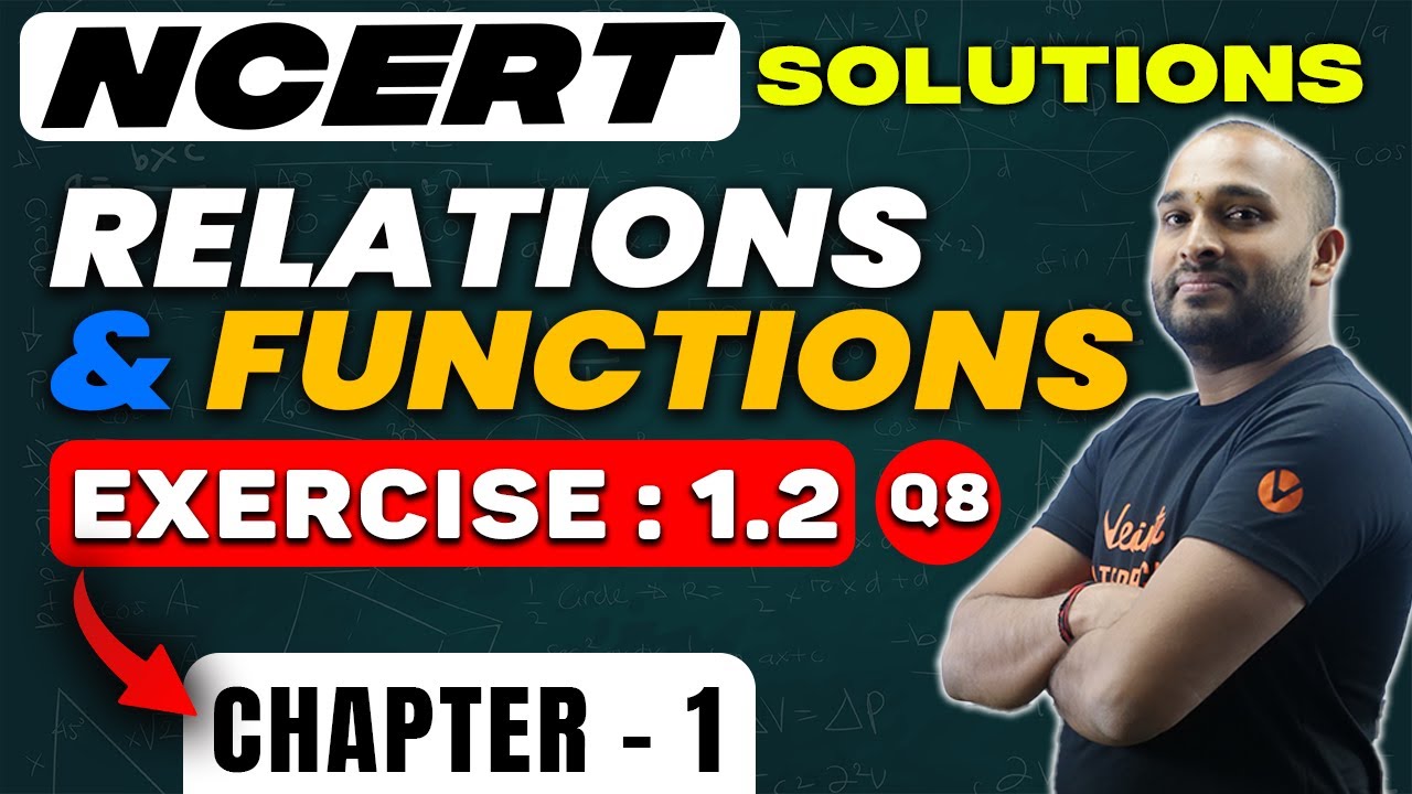 Relations and Functions | Exercise 1.2 (Q.8) | Class 12 Math | Punit Sir