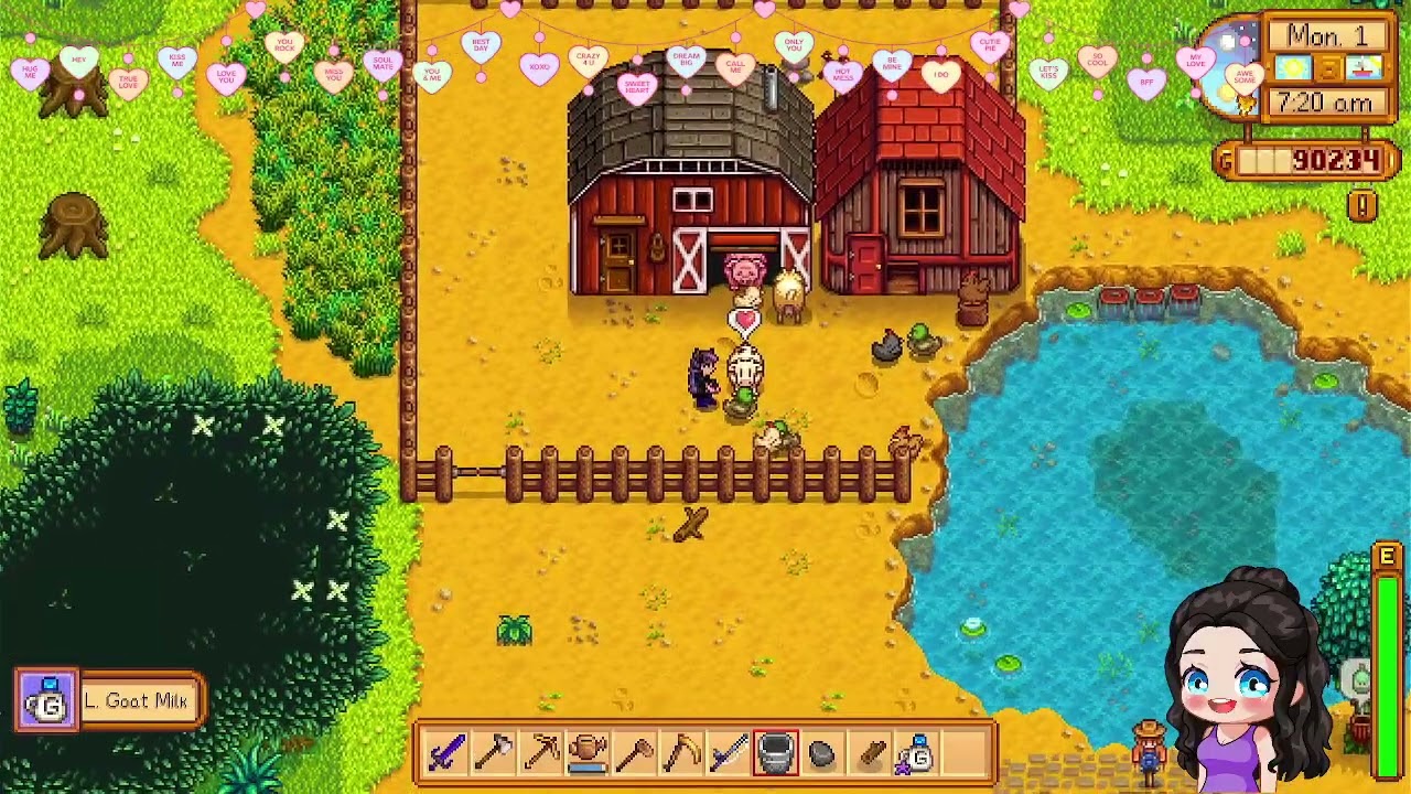 ♡‧₊˚ ✧  unlocking ginger island? ♡‧₊˚ ✧ Broadcasted Feb 7, 2026 ♡‧₊˚ ✧