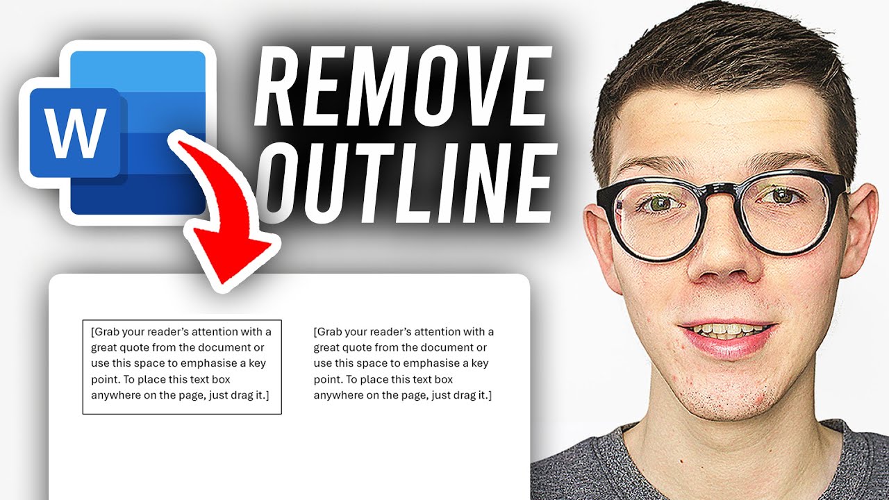 How To Remove Text Box Outline In Word - Full Guide