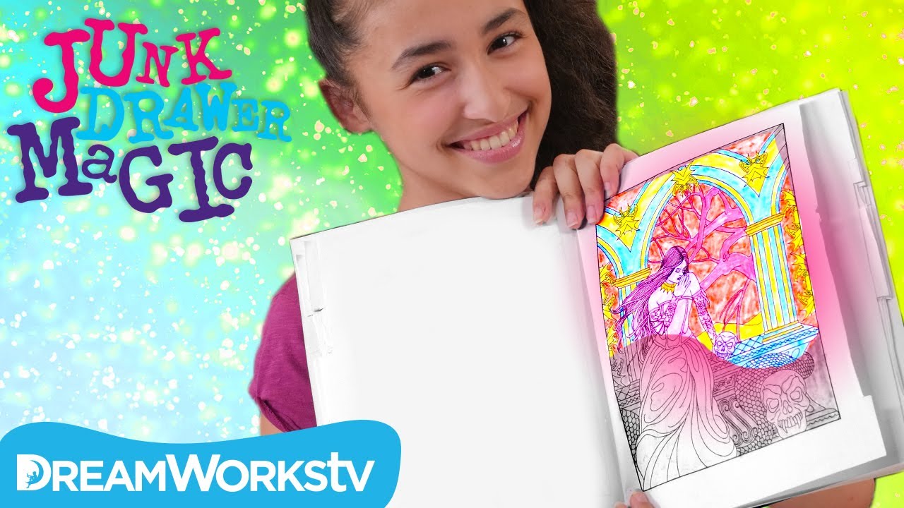Magic Coloring Book | JUNK DRAWER MAGIC