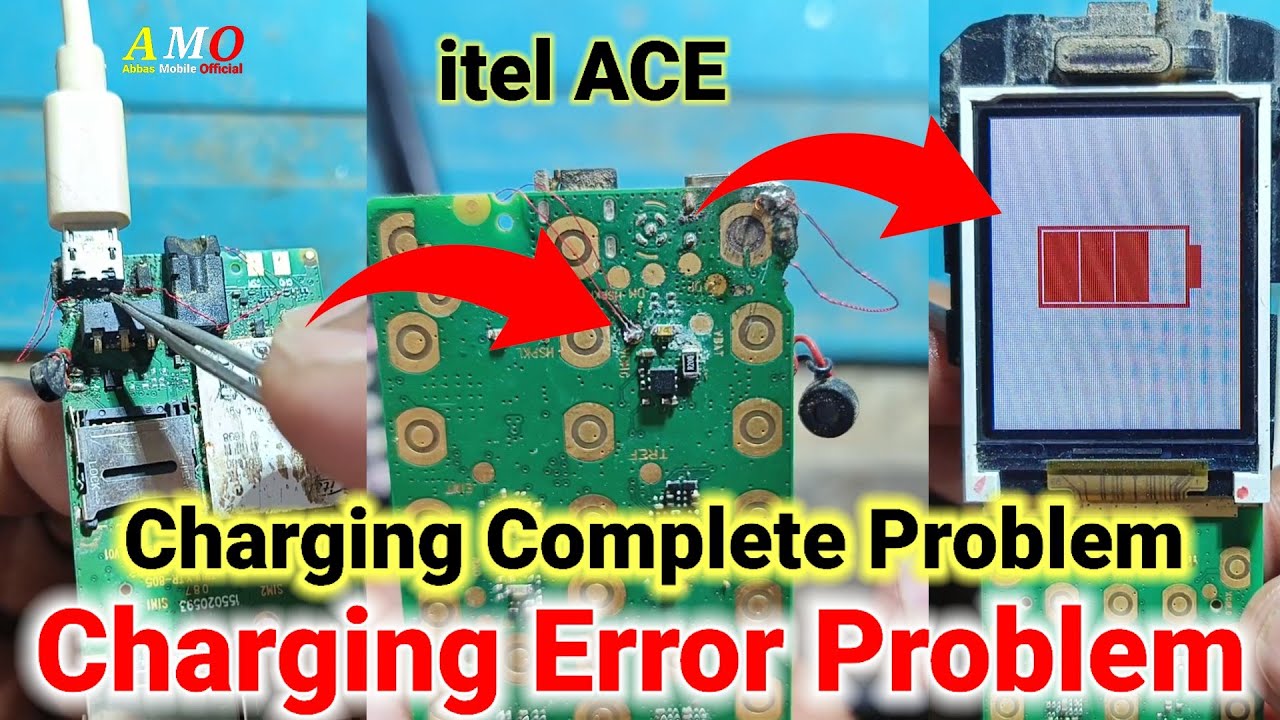 ACE Charging Jumper itel it2163 Complete Problem itel it2161 Charging Not Show Charging Error