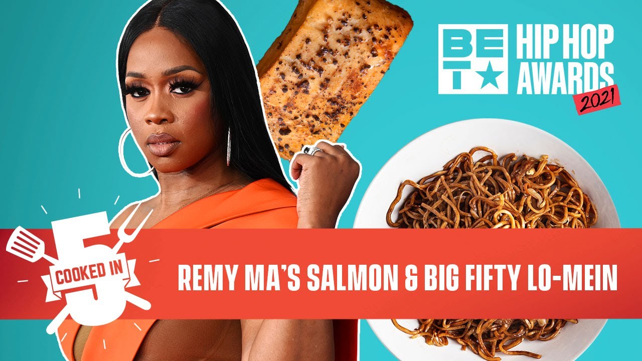 Remy Ma Takes Charge In The Kitchen To Make Her Big Fifty Lo-Mein | Hip Hop Awards '21