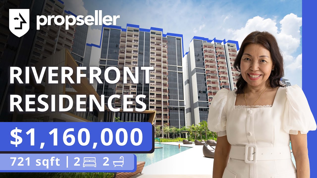 Serene Riverside Living: A 2-BR Unit @ Riverfront Residences | Propseller Property Tours