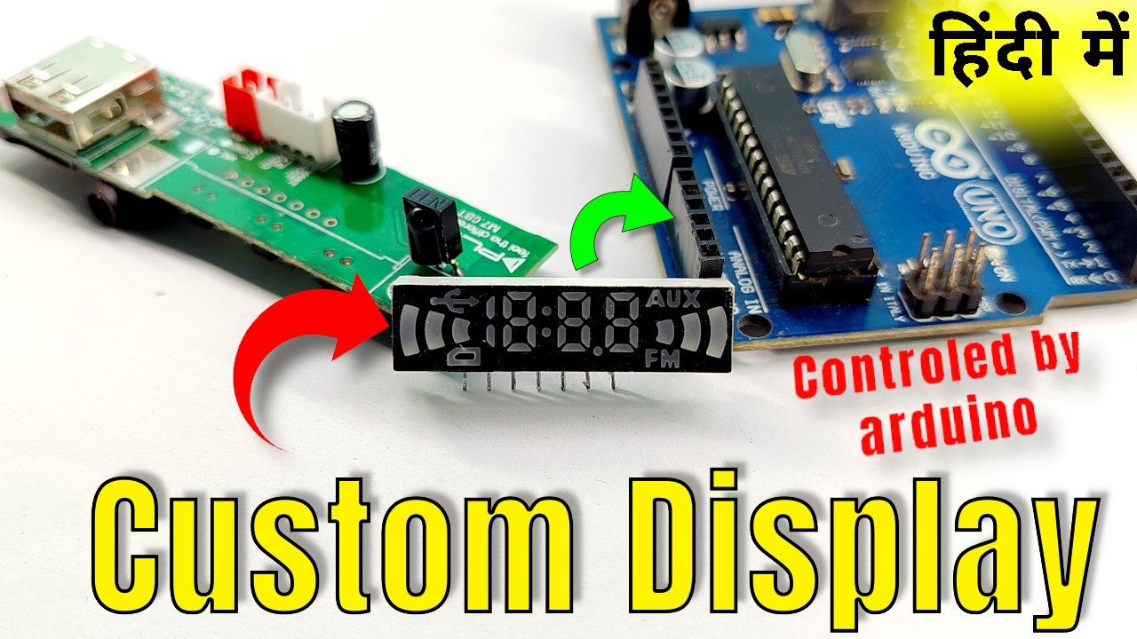 Smart Display From Scrap | Reverse Engineering Se Apna Display Banao ( HINDI )