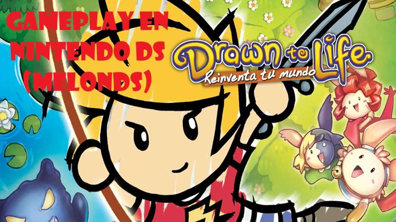Drawn to Life: Reinventa tu mundo (Español) de Nintendo DS con emulador melonDS. Gameplay (PC)