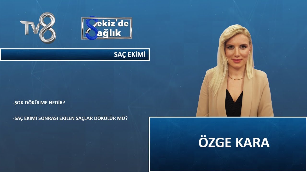 Şok Dökülme Nedir ? | Saç Ekimi Uzmanı Özge Kara | 8'de Sağlık