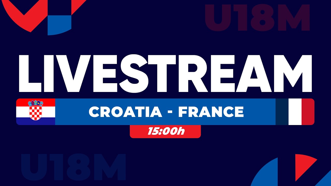 CEV U18 EC 2026 Qualification | Croatia vs France | Day 1 | LIVE