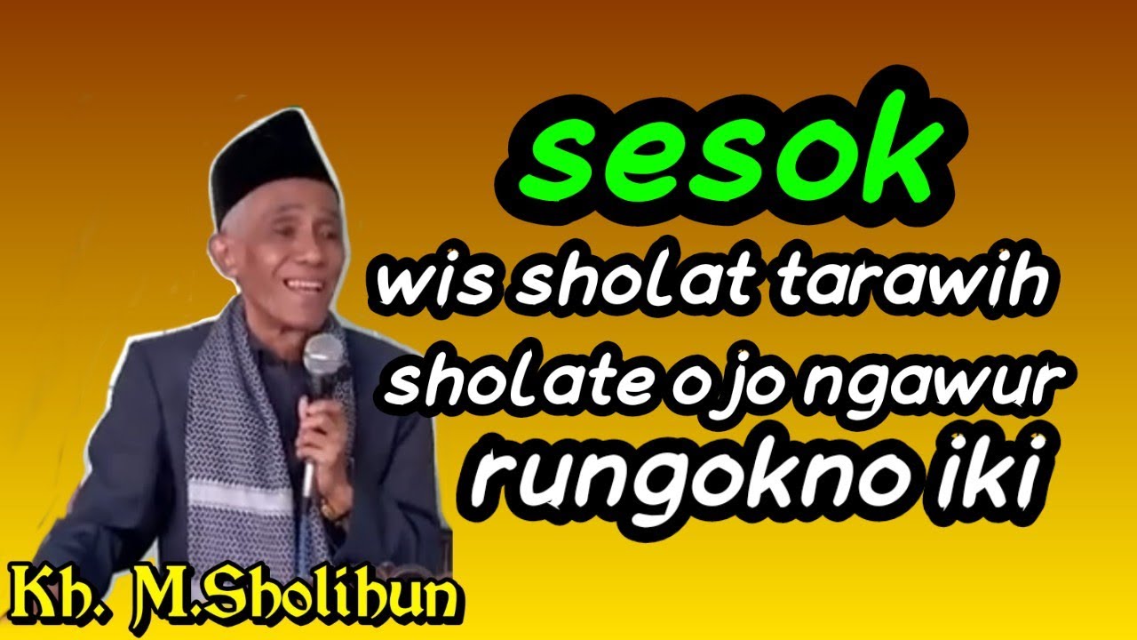 Kh muhammad sholikhun 🔥𝟏𝟎 𝐎𝐑𝐀𝐍𝐆 𝐒𝐇𝐎𝐋𝐀𝐓𝐍𝐘𝐀 𝐓𝐃𝐊 𝐃𝐈 𝐓𝐄𝐑𝐈𝐌𝐀