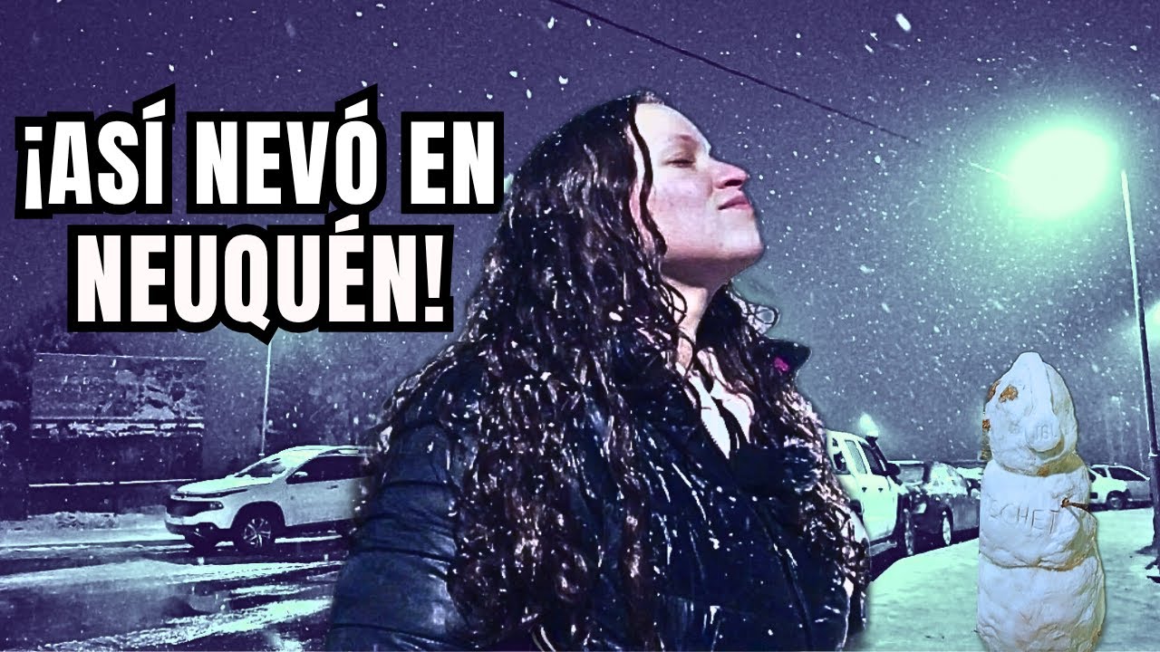 ❄️ Así nevó en Neuquén Capital | Exploramos la ciudad tras la nevada 🌨️ | DEBIAJE 2025